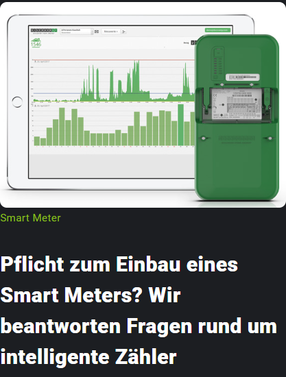 Pflicht Smart Meter